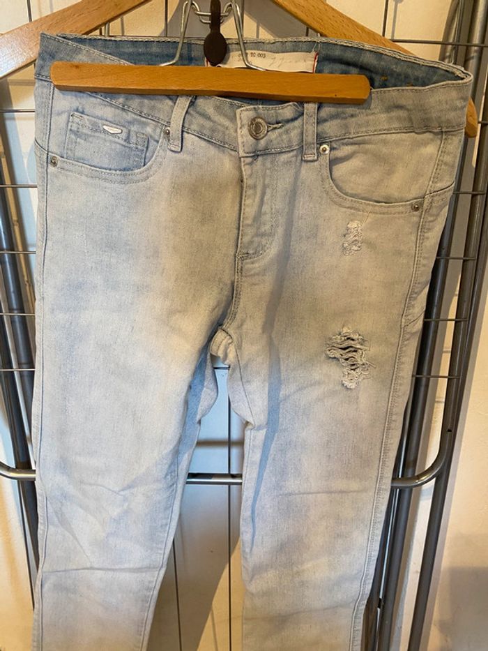 Jean effet destroy