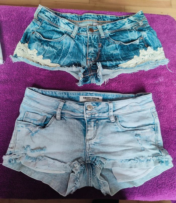 Lot de 4 Shorts femme taille 34 - photo numéro 5