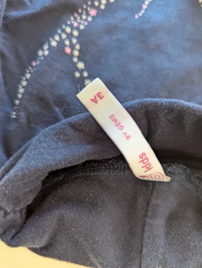 Lot de 2 tee-shirts manches longues 3 ans Gémo - photo numéro 5