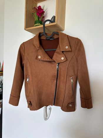Veste suédine fille
