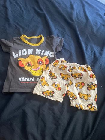 Pyjama le roi lion