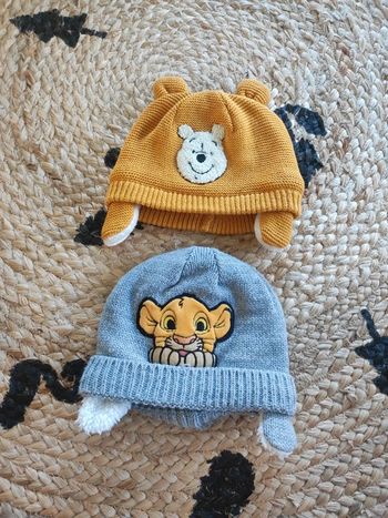 2 bonnets garçon
