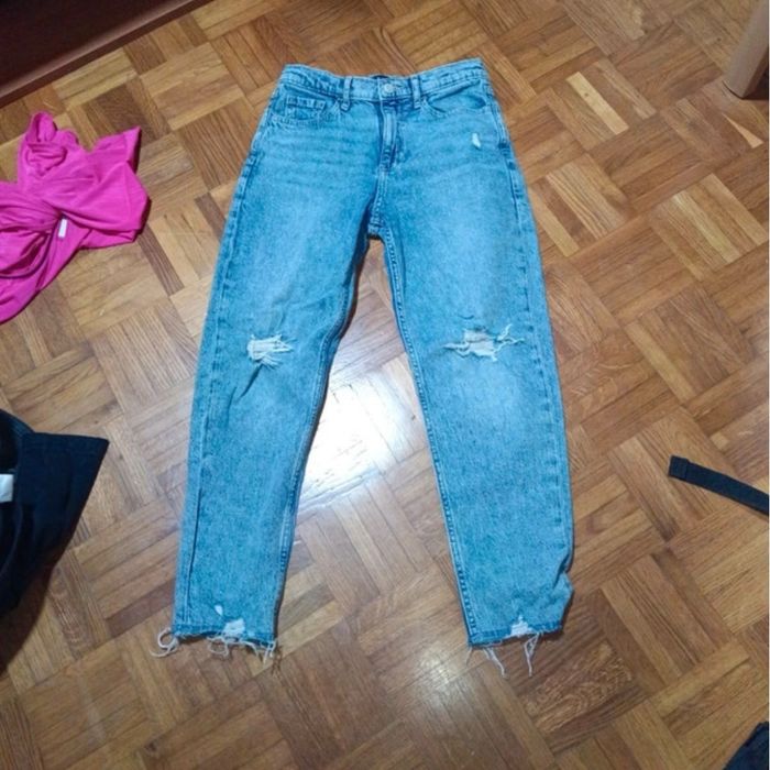 Jean à trou enfant fille - photo numéro 2