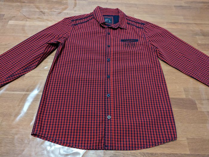 Chemise manches longues garçon 10 ans Okaïdi - photo numéro 2