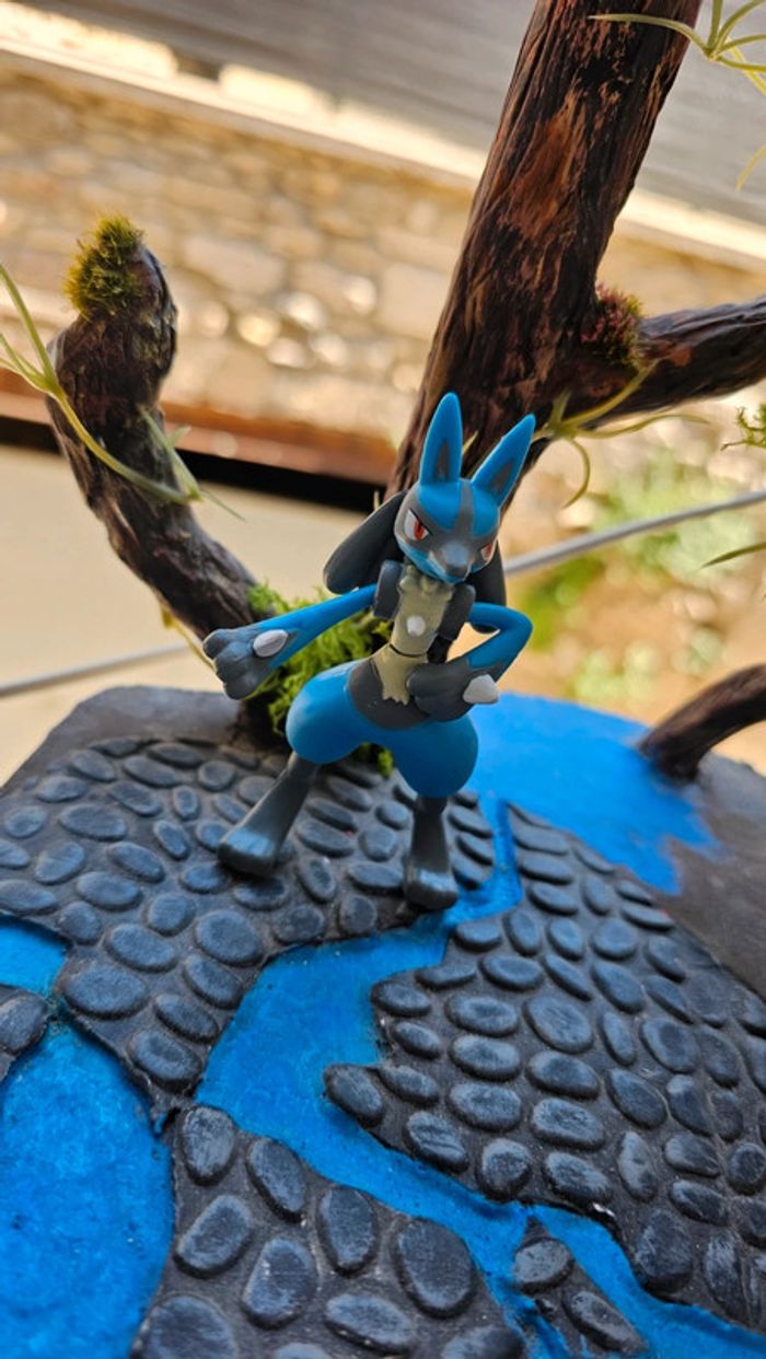 Super figurine Pokemon Nintendo lucario - photo numéro 2