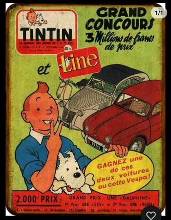 Plaque Ti´tintin