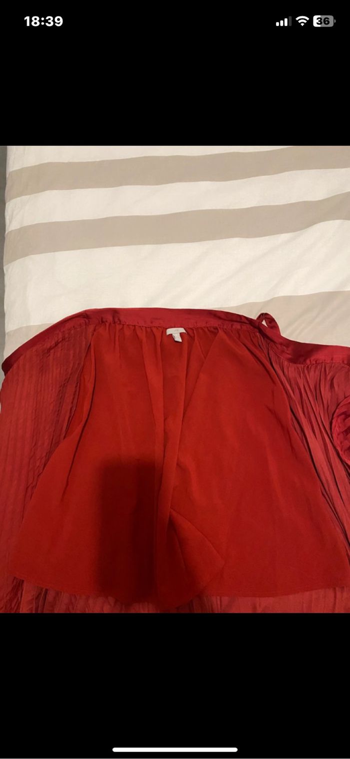 Jupe asymétrique rouge - photo numéro 10