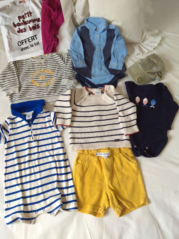 Lots vêtements garçon 90/92cm/18/24 + 6 paires de chaussures t:21 - photo numéro 6