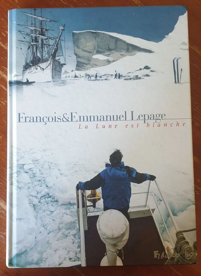 BD La lune est blanche - Lepage - Récit