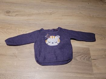 Pull 6 mois fille