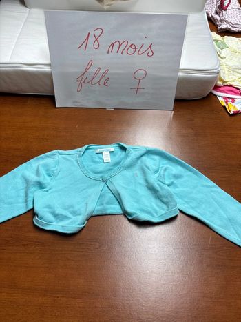 Gilet court boléro
