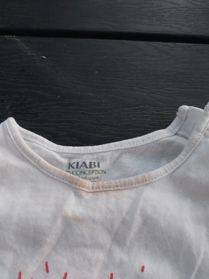 Lot 5 tee-shirts 6mois - photo numéro 7