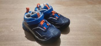 👟 🌼 chaussures mixtes enfant Quechua Crossrock T24  rando, sport, école  💙🍊