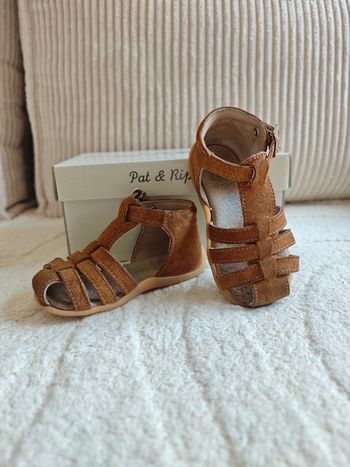 Sandales enfants cuir mixte