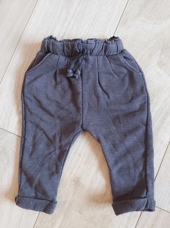 Pantalon type jogging fille Zara Babygirl 9 mois (78)