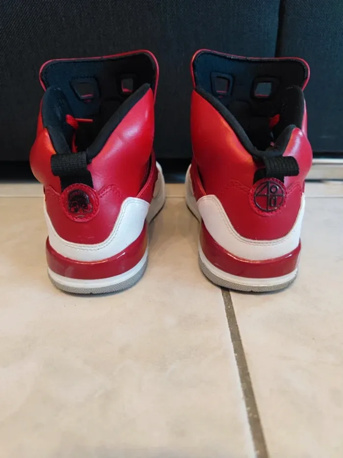 Baskets Nike Air Jordan Spizike – Gym Rouge - photo numéro 3