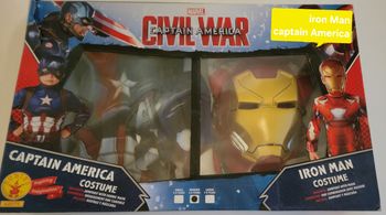 Coffret  Marwel Captain America  et Iron man