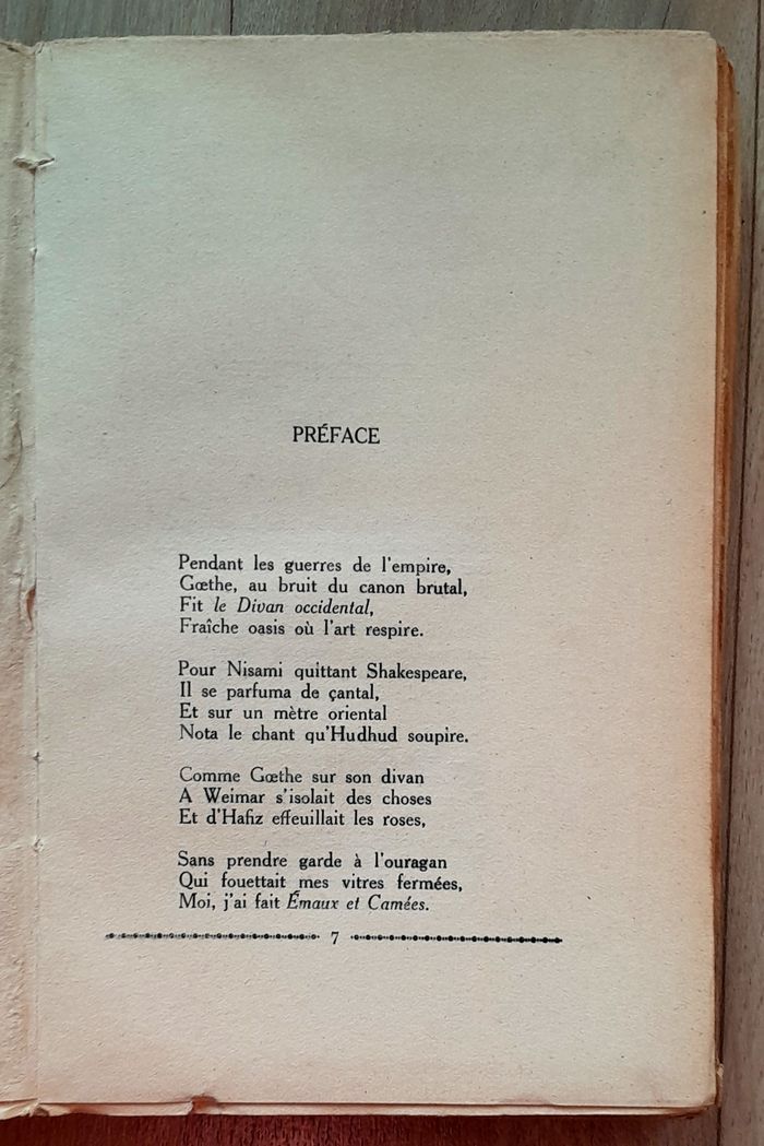Théophile Gautier - Emaux et Camées poésie - photo numéro 5