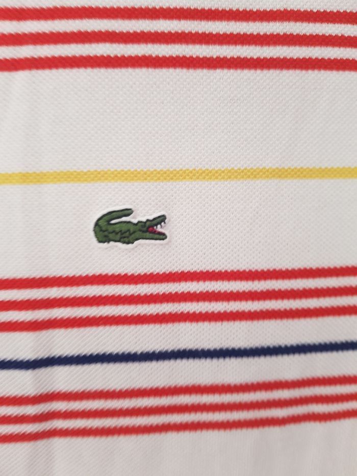 Magnifique robe longue à rayures taille 38 Lacoste - photo numéro 5