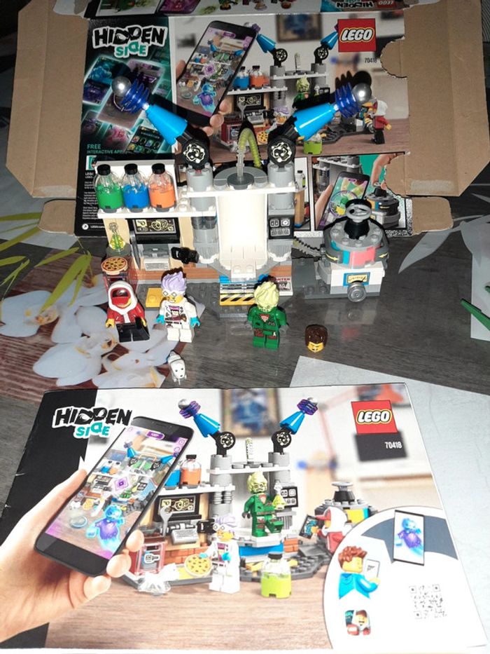 Lego Hidden Side Laboratoire