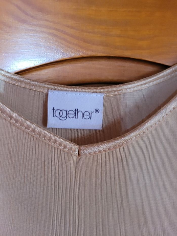 Robe doré charleston