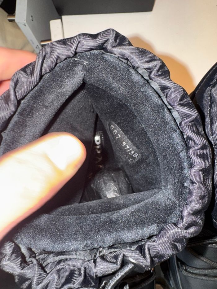 PRADA Bottes après-ski en gabardine Re-Nylon - photo numéro 5