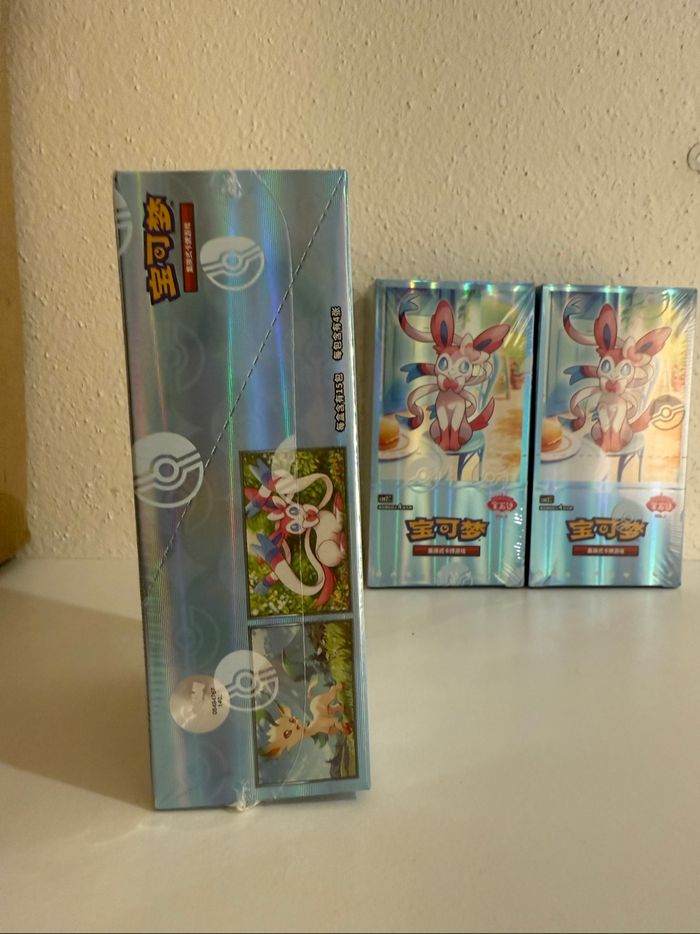 Display Pokémon Gem Pack Vol. 2 Édition Évoli et ses Évolutions - photo numéro 4