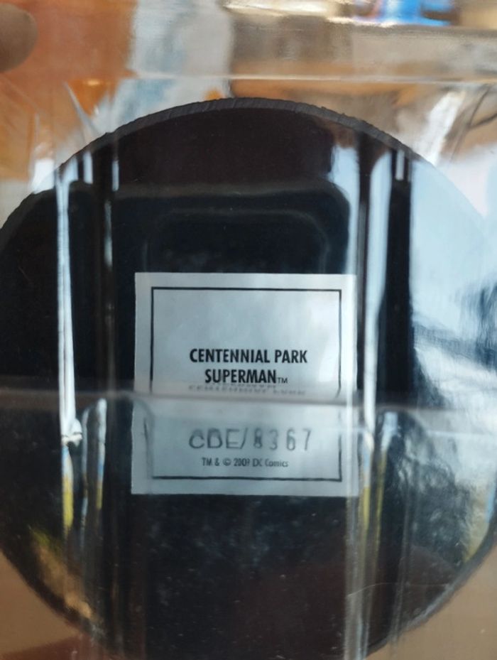 Figurine DC comics Superman centennial Park hors série en plomb - photo numéro 4