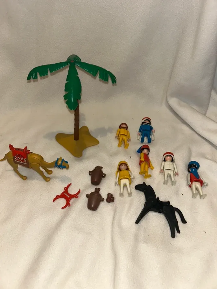 Playmobil 3415 – Set des bédouins avec chameau et accessoires