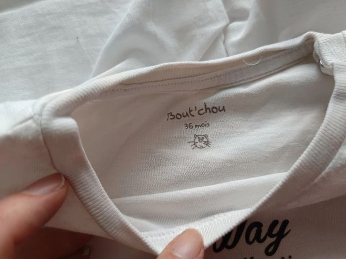 T shirt bout chou 36m tbe - photo numéro 3