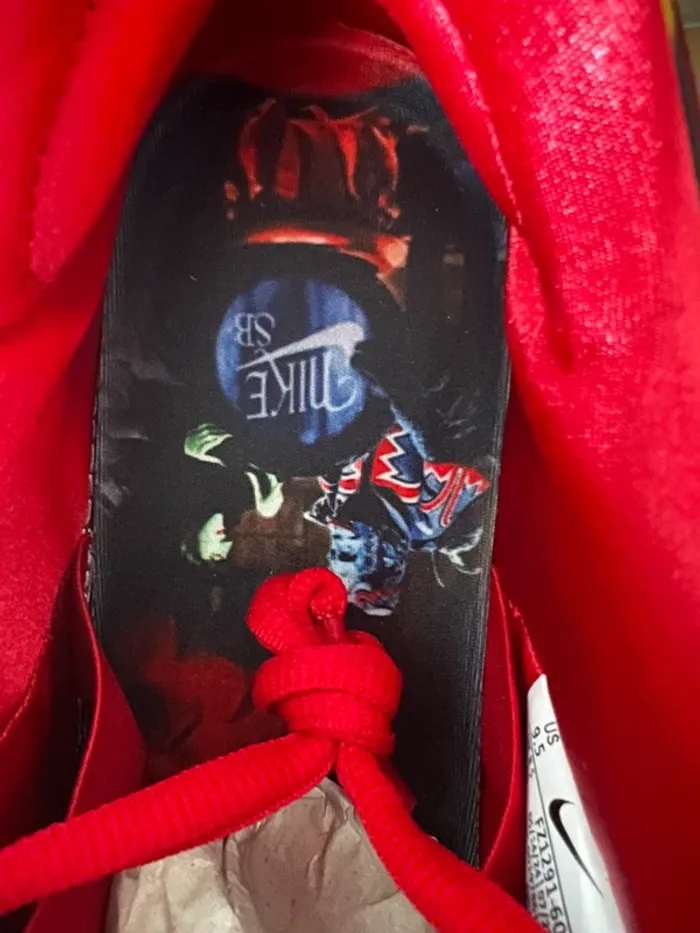 Nike SB Dunk The Wizard of Oz Poppy Field - photo numéro 7