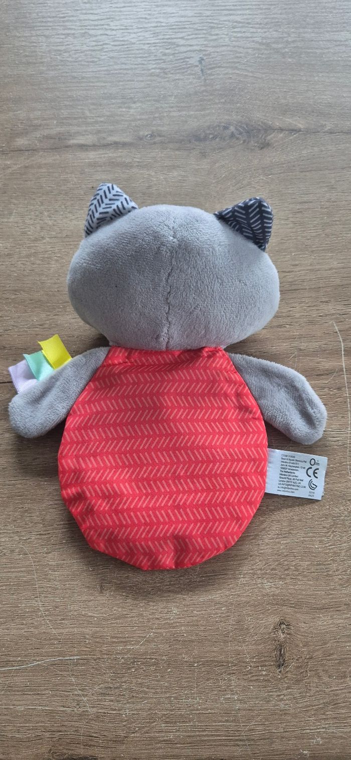 Doudou sensoriel raton laveur - photo numéro 6