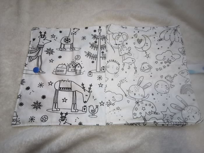 Cahier de coloriage lavable thème Marin - photo numéro 2