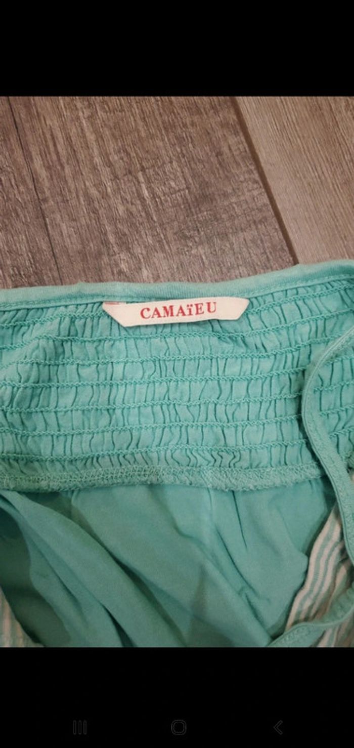 Top à bretelles - Camaïeu - taille 2 - photo numéro 7