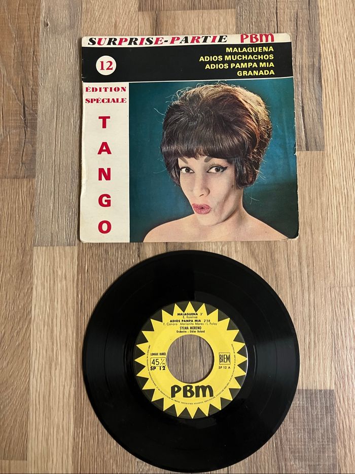 Vinyle 45 tours-Surprise partie-Édition Spéciale Tango