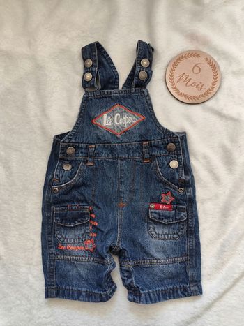 Salopette en jean, Lee Cooper, 6 mois 🌷