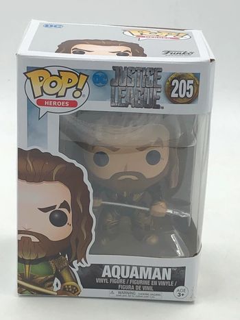 Figurine Funko Pop DC Justice league Aquaman N•205