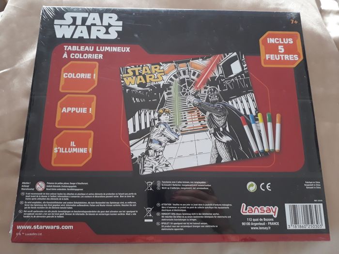 Tableau à colorier Star Wars - photo numéro 2