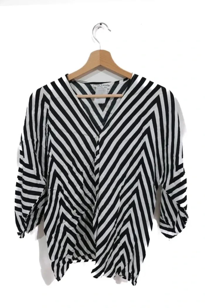 C51 blouse noir/blanc Guy Laroche 36