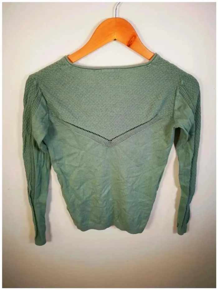 C34 pull vert Bonobo XS - photo numéro 2
