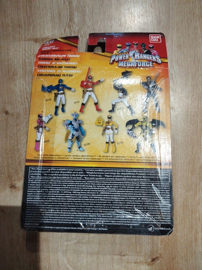 Power rangers Megaforce Loogie bandai 2013 - photo numéro 2