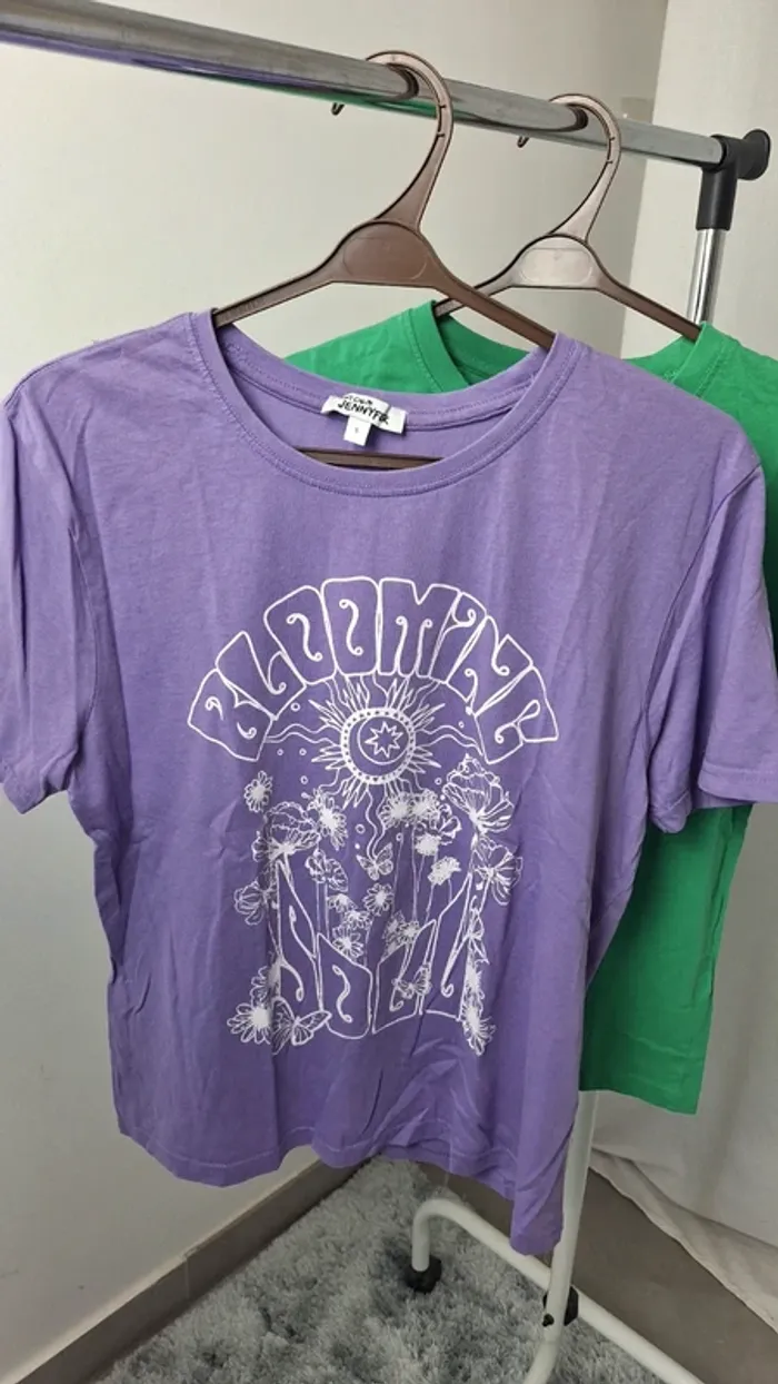 Lot de 4 tee-shirts MC fille Jennyfer S - photo numéro 5