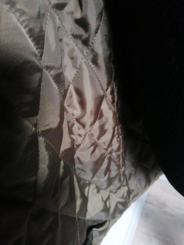 Manteau noir chaud tout doublé Kiabi taille XS - photo numéro 4