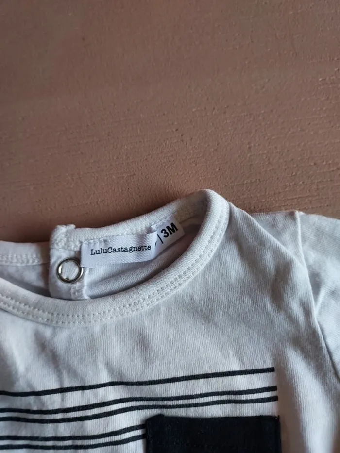 lot 5 tee shirt manches longues 3 mois - photo numéro 6