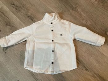 chemise blanche Kiabi 9M