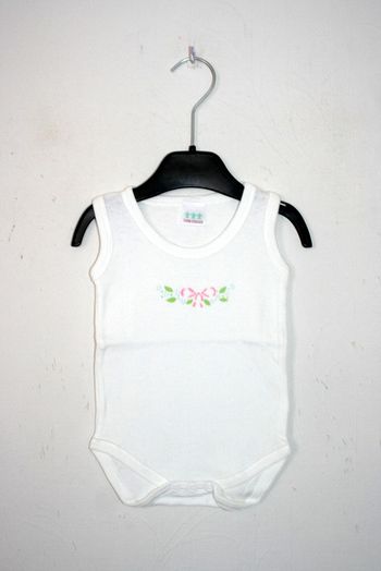 Body sans manche blanc Tom Pouce