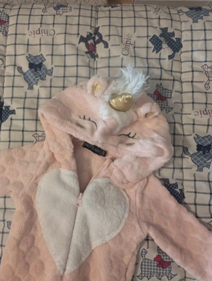 Pyjama combi polaire 68 cm - photo numéro 2