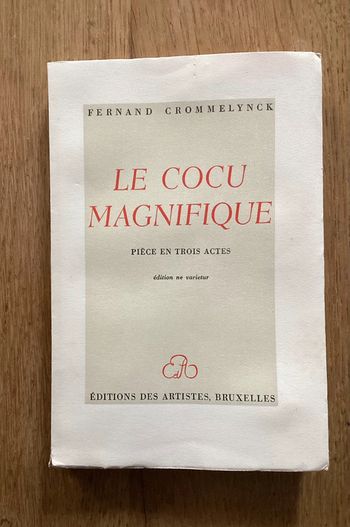 Livre « le cocu magnifique »