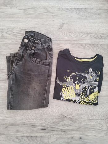 Ensemble Pantalon  t-shirt manches longues  3 ans