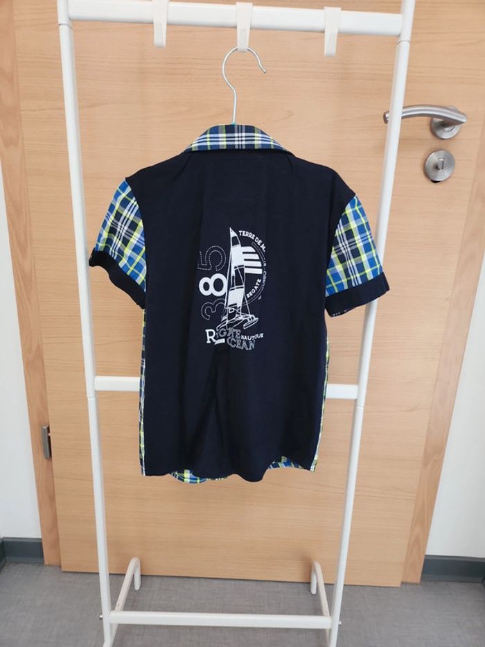 Chemise été bi matière - photo numéro 5